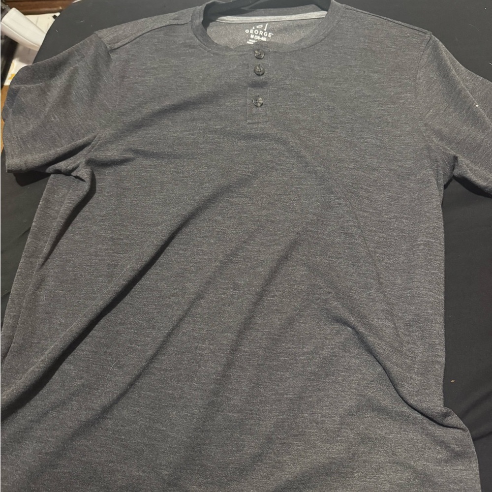 Goodfellow & Co Men's Gray Henley Shirt